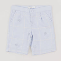 Short con copos de nieve