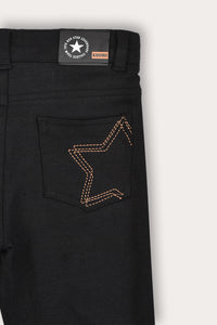 Pantalón con estrella atrás