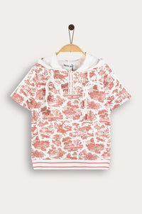 Camisa de niño con crochet