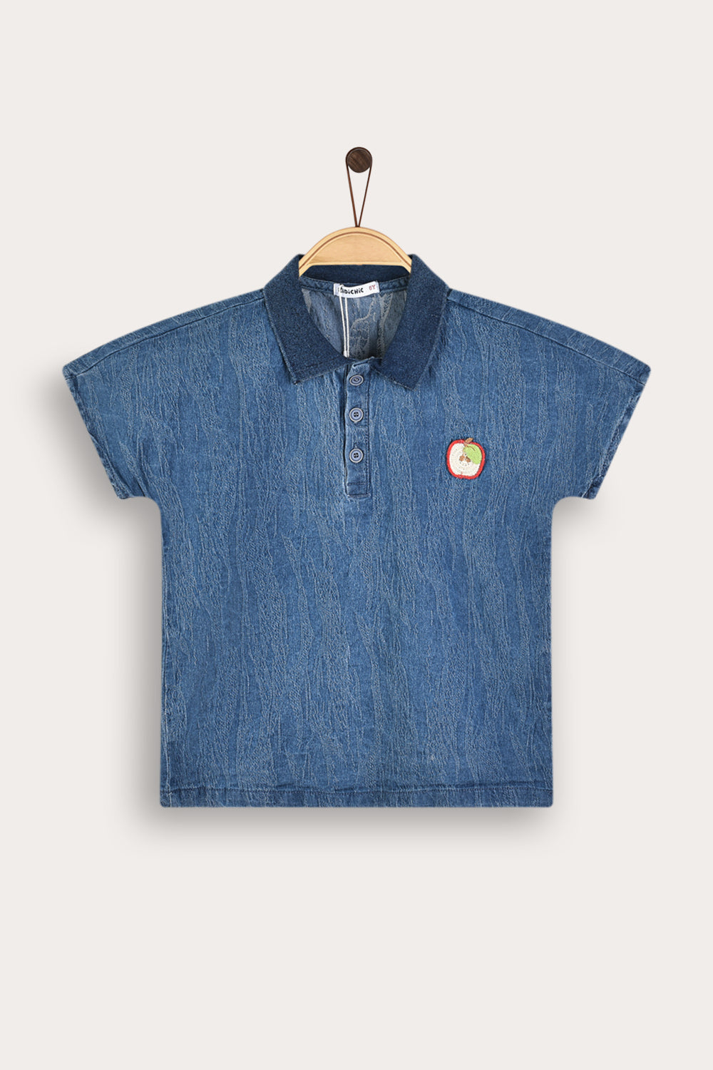 Camisa con efecto de lavado