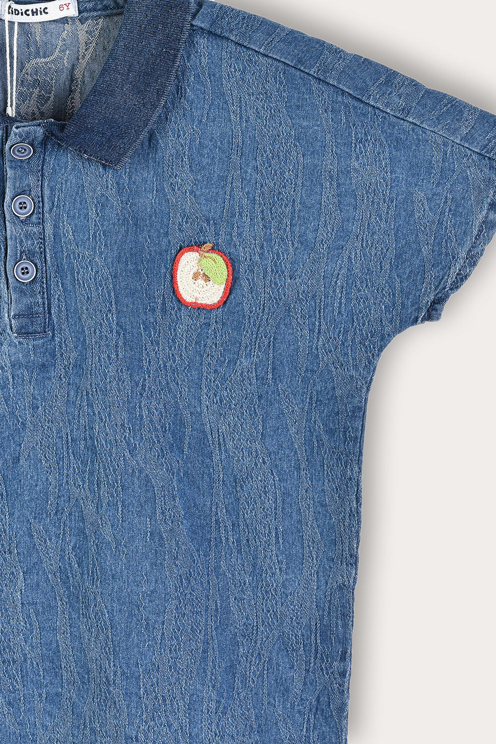 Camisa con efecto de lavado