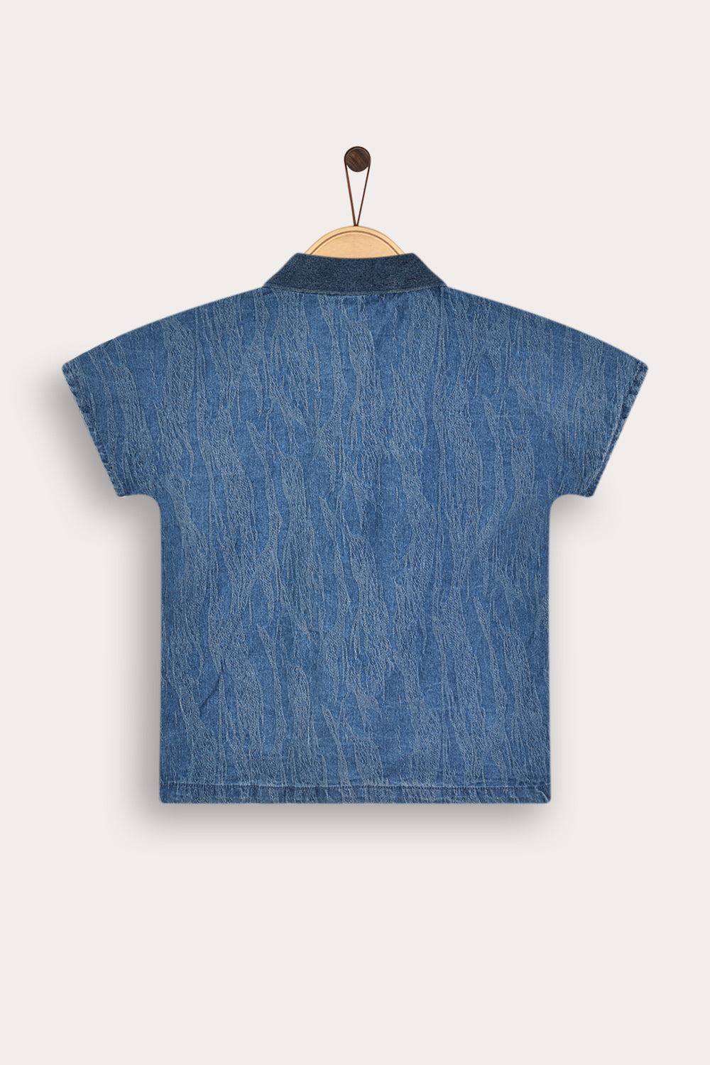 Camisa con efecto de lavado