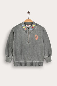 Sudadera detalle corazones
