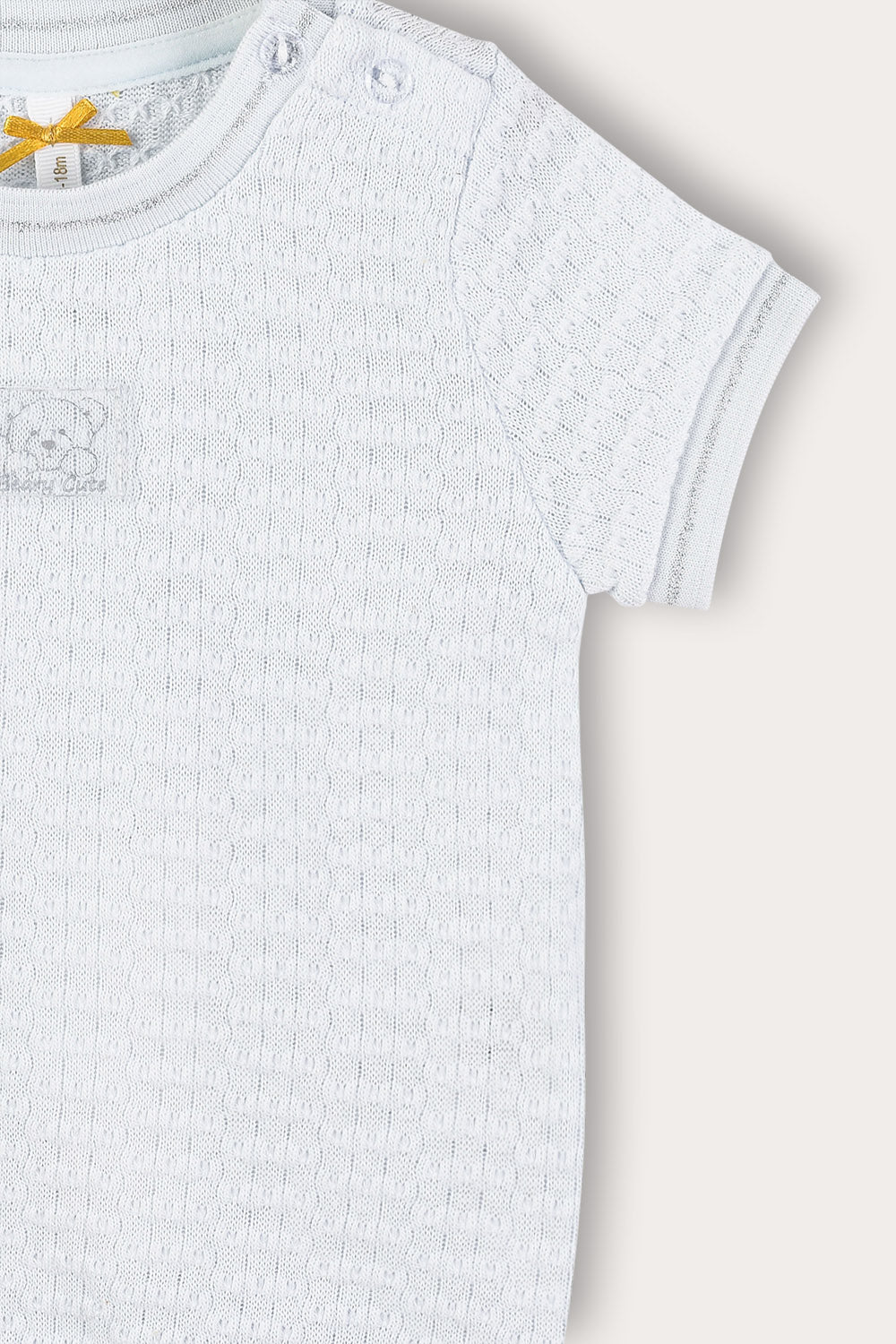 Conjunto de bebé con logo frontal
