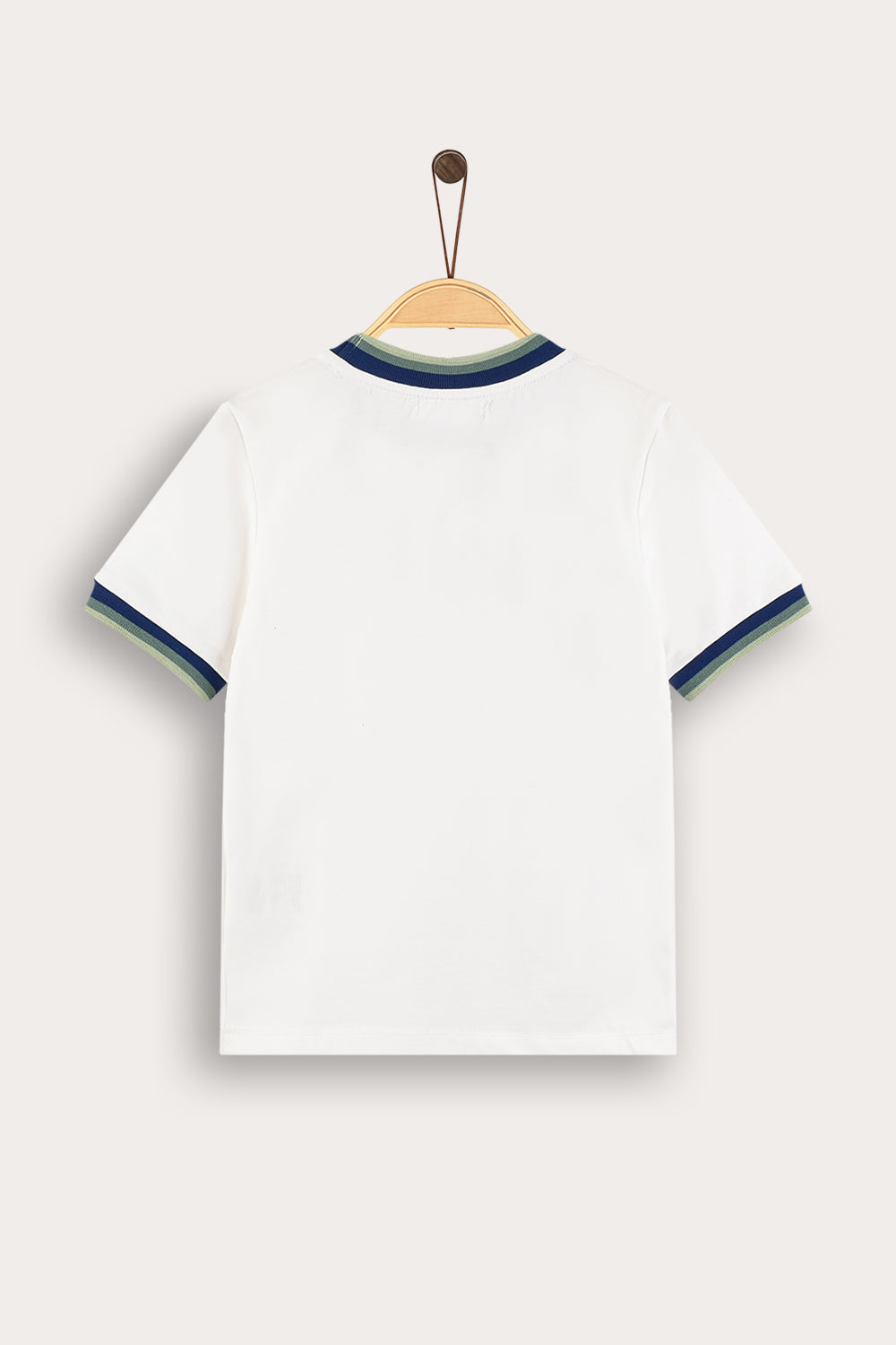 Playera estampado palmera