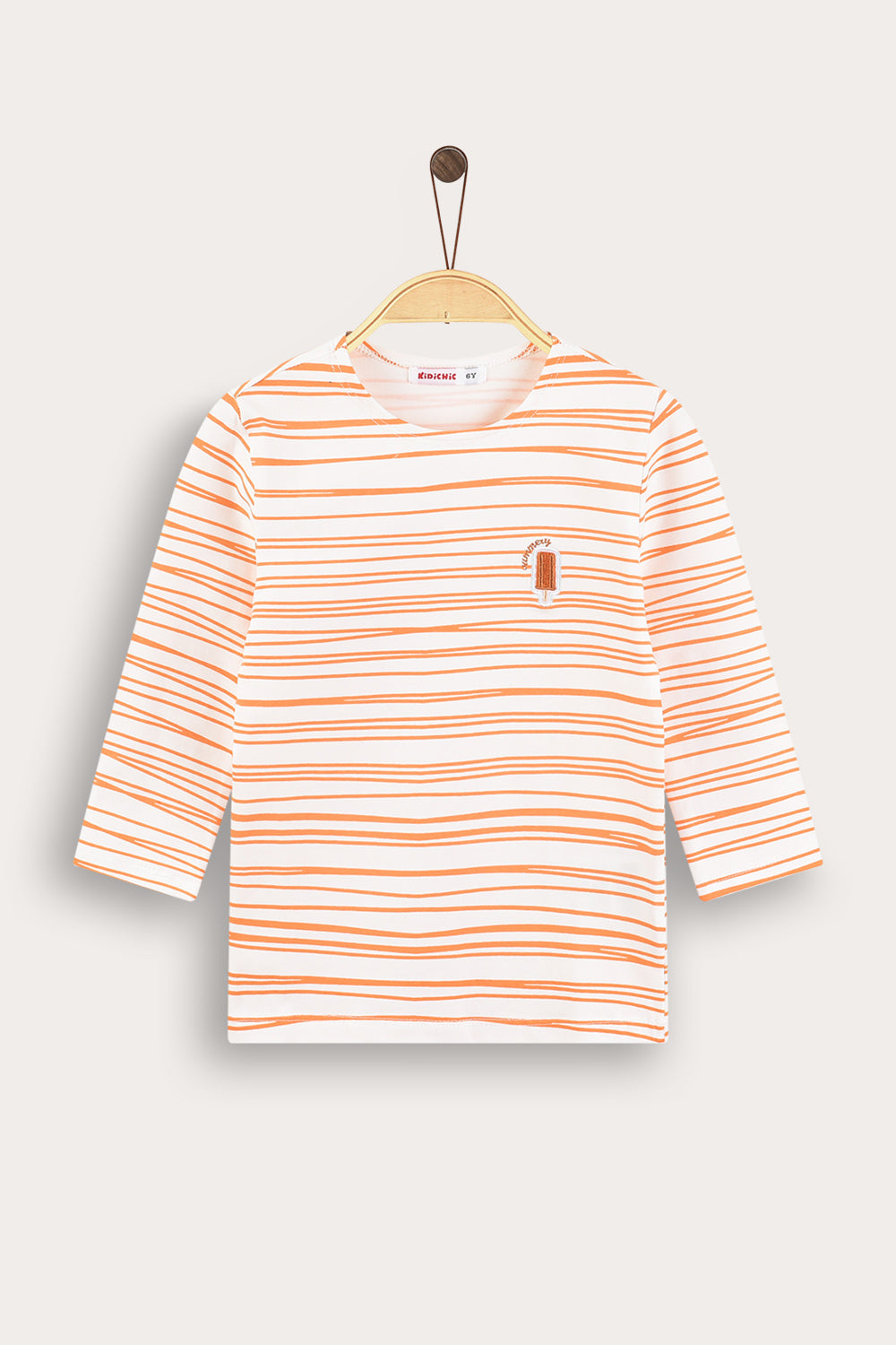 Playeras rayadas manga larga
