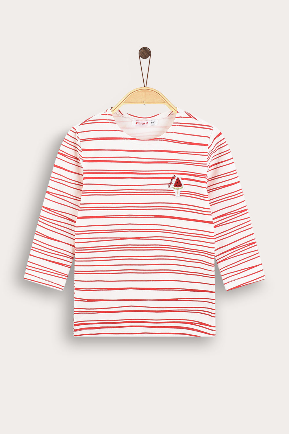 Playeras rayadas manga larga