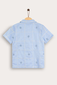 Camisa Shabbat con bordado